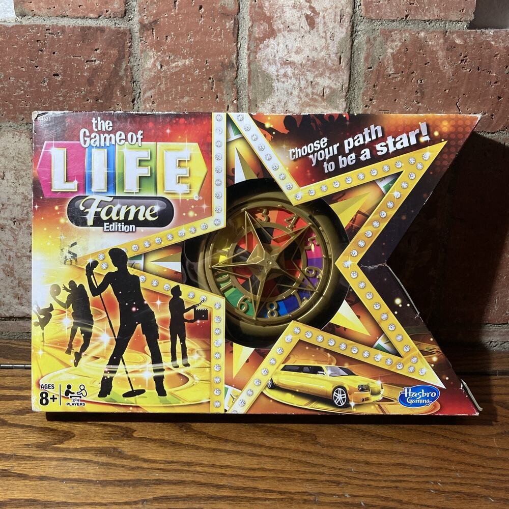 The Game Of Life Fame Edition (Choose your Path to be a Star!) For The Ages 8+